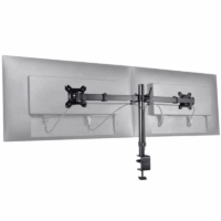 Support De Bureau Trust Gxt 1120 Pour 2 Moniteurs – Noir – 23941 Tunisie