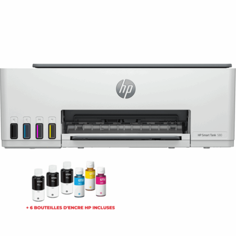 Imprimante 3en1 HP Smart Tank 580 Couleur WI-FI – 1F3Y2A Tunisie