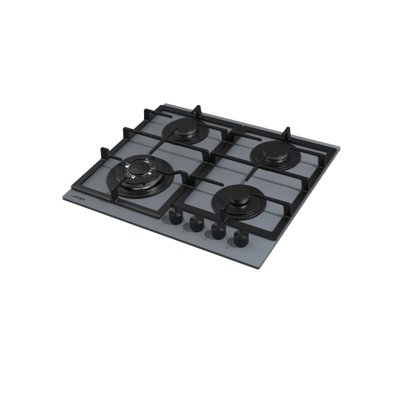 Plaque de Cuisson JOKER 4 Feux 60 cm JP-605G Vitro Gris Tunisie
