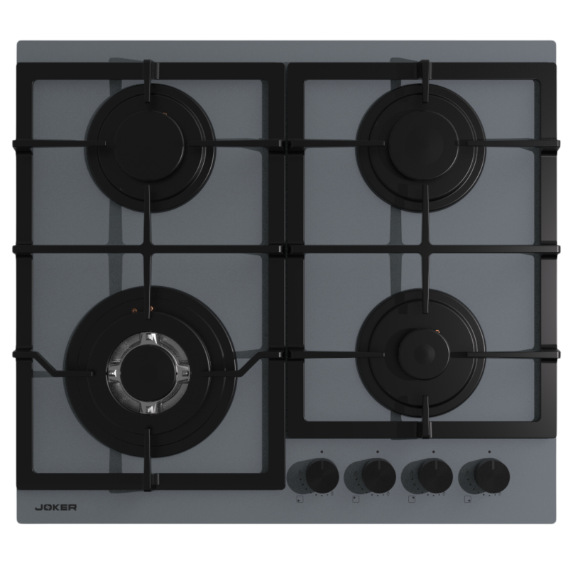 Plaque de Cuisson JOKER 4 Feux 60 cm JP-605G Vitro Gris Tunisie