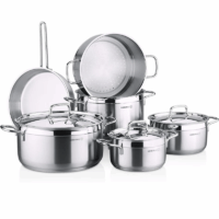 Batterie De Cuisine de 10 Pièces Korkmaz Alpha A1998 Inox Tunisie