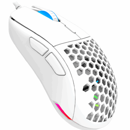 Souris Gamer AQIRYS TGA Wired RGB Blanc – AQIRYS-TGA-WIRED-W Tunisie