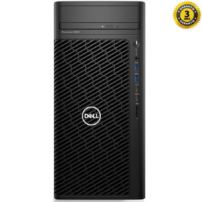 Station De Travail DELL Precision i7 12è Gen 16Go 256Go SSD – PER3660-I7 Tunisie