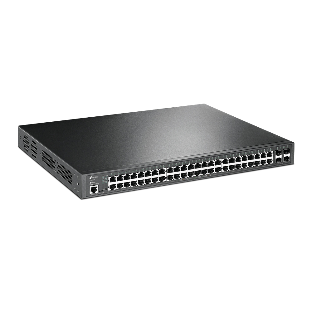 Switch Administrable Tp-link L2+ 52 Ports Gigabit Avec 48 Ports Poe+ – Noir -TL-SG3452P Tunisie