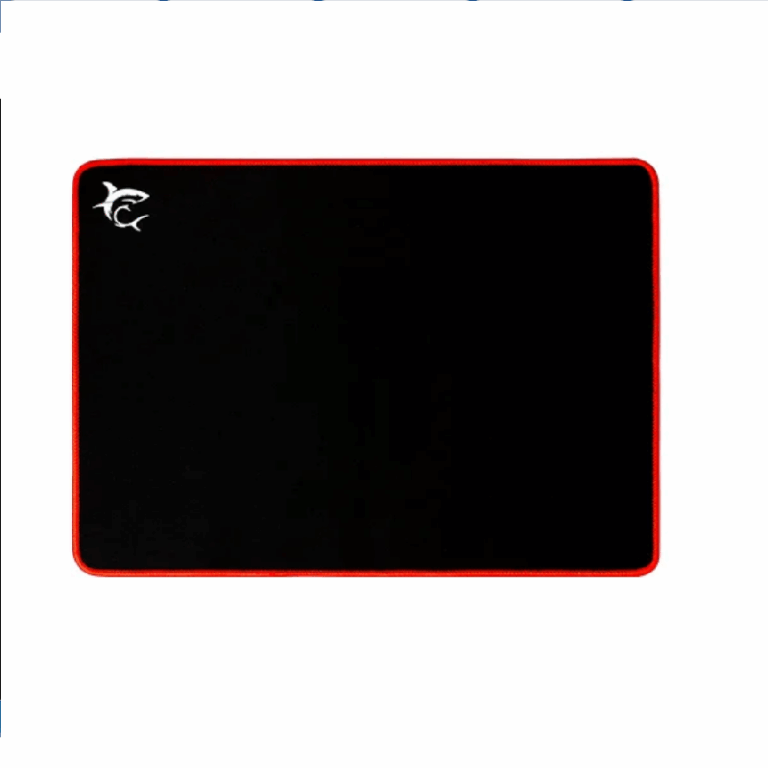Tapis de Souris Gamer White Shark – Rouge & Noir – GMP-2101 Tunisie