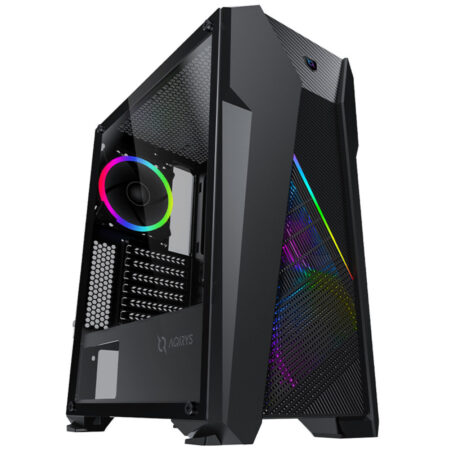Boitier Gamer Moyen Tour AQIRYS Canopus ARGB – Noir – AQIRYS-CANOPUS-BK Tunisie