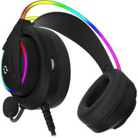 Casque Filaire Micro Gamer Aqirys Cygnus RGB- Noir – Cygnus Tunisie