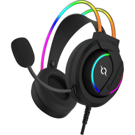 Casque Filaire Micro Gamer Aqirys Cygnus RGB- Noir – Cygnus Tunisie