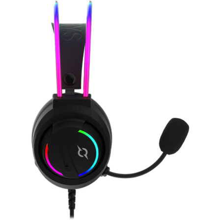 Casque Filaire Micro Gamer Aqirys Cygnus RGB- Noir – Cygnus Tunisie