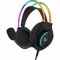 Casque Filaire Micro Gamer Aqirys Cygnus RGB- Noir – Cygnus Tunisie