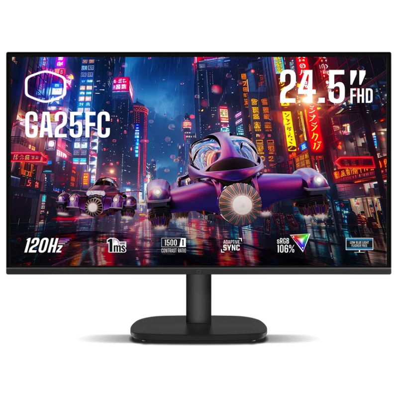 Ecran Cooler Master GA25FC 24.5” Full HD IPS 120Hz – GA25FC Tunisie