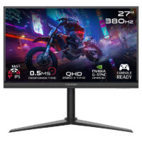 Ecran Gaming Gameon Arctic Pro Series 27” QHD 380Hz Fast IPS – Noir – GOMP27QHD380IPS Tunisie