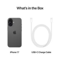 iPhone 17 256Go – Noir – MG6J4F/A Tunisie