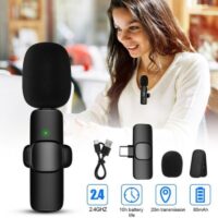 Mini Microphone Sans Fil K9 Pour Iphone – Noir – K9 Tunisie