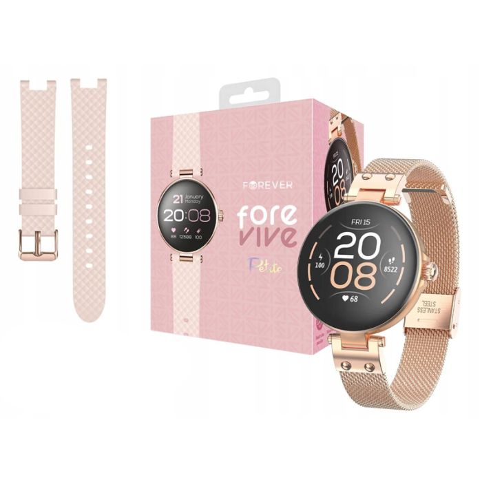 Smartwatch Forever Forevive Petite Sb-305 – Rose Gold-GSM114642 Tunisie
