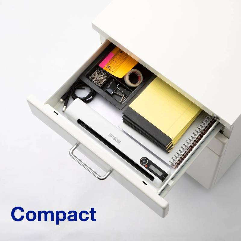 Scanner Mobile EPpson Workforse DS-80W – Blanc – B11b253402 Tunisie