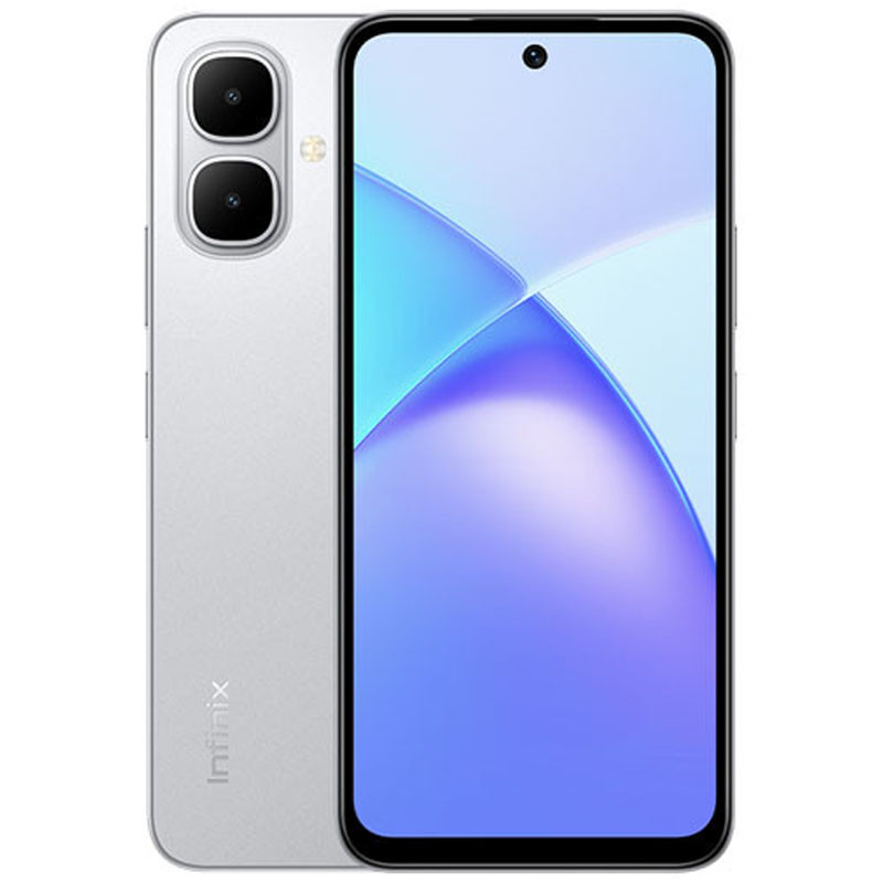 Smartphone Infinix Smart 10 4 Go 256 Go – Silver Tunisie