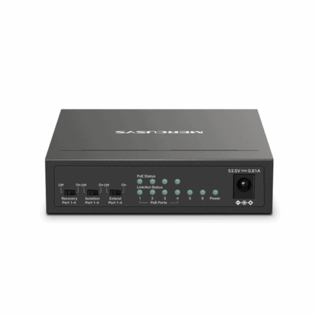 Switch De Bureau Mercusys TL-MS110P 10 PORTS 10/100Mbps Avec 8 ports PoE+ – TL-MS110P Tunisie