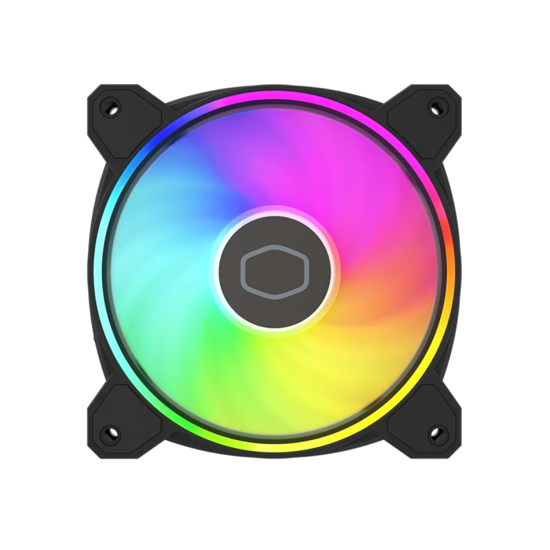 Ventilateur Cooler Master MasterFan MF120 HALO 2 ARGB -Noir Tunisie