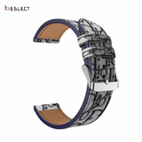Bracelet Kieslect 22mm Kaki Classique Monogramme + Cuir – 22MMKHCMLSTRAP Tunisie