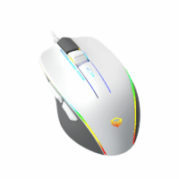 Souris Filaire Gamer Meetion GM23 RGB – Blanc -GM23-2023 Tunisie