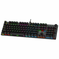 Clavier Filaire Gamer Mécanique RGB Meetion – Noir -MK009PRO Tunisie