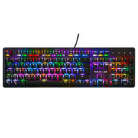 Clavier Gamer Mécanique THE G-LAB RGB Red Switch Noir – KEYZ-RUBIDIUM/FR Tunisie