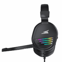 Micro Casque Baracuda Pearl led Rainbow – Noir – Bgh-011 Tunisie