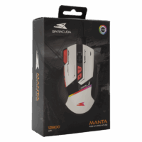 Souris Gamer Filaire BARACUDA MANTA BGM-042 Blanc – BGM-042W Tunisie