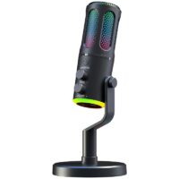 Microphone Filaire Gaming The G-LAB Neon RGB – Noir – K-MIC-NEON Tunisie