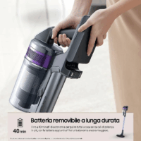 Aspirateur Balai Samsung Jet 60 Turbo 2000 W Noir & Violet Tunisie