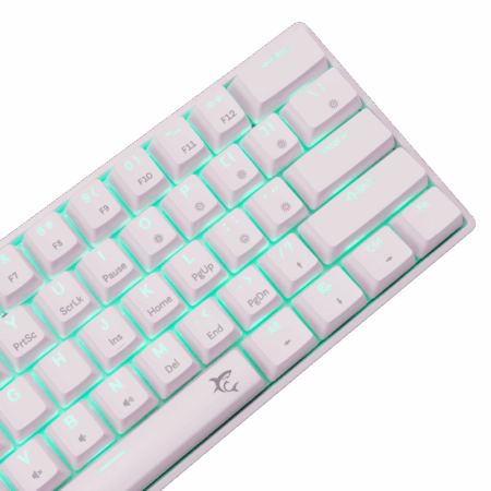 Clavier Mécanique WHITE SHARK SHINOBI 2 GK-004231 Blanc – Brown Switch Tunisie