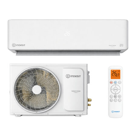 Climatiseur Indesit 12000 BTU Inverter Chaud / Froid Blanc Tunisie