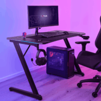Bureau Gaming Trust Gxt 710 Luminus Pro RGB GXT710 – Noir -25419 Tunisie