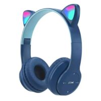Casque Sans Fil P47M cat – Bleu Ciel -P47M-CAT-BL Tunisie