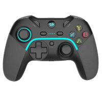 Manette Gaming Sans Fil Redragon Harrow G808-pro -Noir -G808-PRO Tunisie