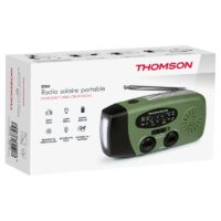 Radio Portable THOMSON Solaire RT260  – Vert – RT260 Tunisie
