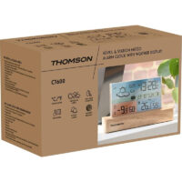 Réveil et Station Météo Thomson avec socle  – Bois – CT600  Tunisie
