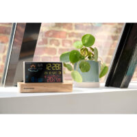 Réveil et Station Météo Thomson avec socle  – Bois – CT610  Tunisie