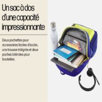 Sac à dos HP Campus Pour Ordinateur Portable 15.6 » – Bleu et Jaune -7J596AA Tunisie