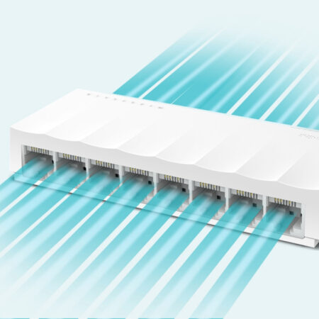 Switch TP-LINK LS1008 8 ports 10/100 Mbps – Blanc – LS-1008 Tunisie