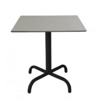 Table Bistrot 70×70 Cm Compact Socle Peinture Sotufab – Noir – TBIS104 Tunisie