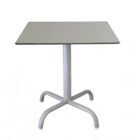 Table Bistrot 70×70 Cm Compact Socle Peinture Sotufab – Blanc – TBIS104 Tunisie