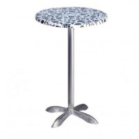 Table Pizzeria 60×60 Cm Werzalit Socle 4 Branche Aluminium Sotufab – TPIZ030 Tunisie