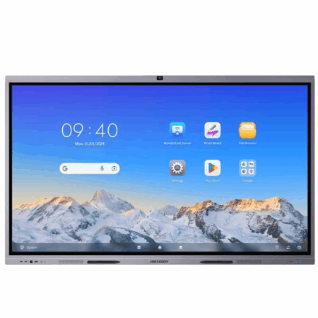 Ecran Interactif Hikvision 4k Uhd 75&Prime; – DS-D5C75RB-B Tunisie