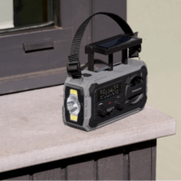 Radio solaire d’urgence Thomson Longue Durée -Gris  – RT280G Tunisie