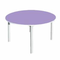 Table Maternelle Ronde D90 Sotufab – Orange – MA14 Tunisie