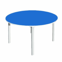 Table Maternelle Ronde D90 Sotufab – Bleu – MA14 Tunisie