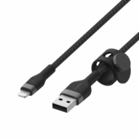 Câble De Charge Belkin Boost Charge Pro Flex Usb-c Vers Usb-c 60w 2m – Noir  – CAB011BT2MBK Tunisie