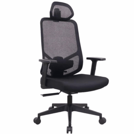 Chaise direction Pekin Base Chrome -Noir Tunisie